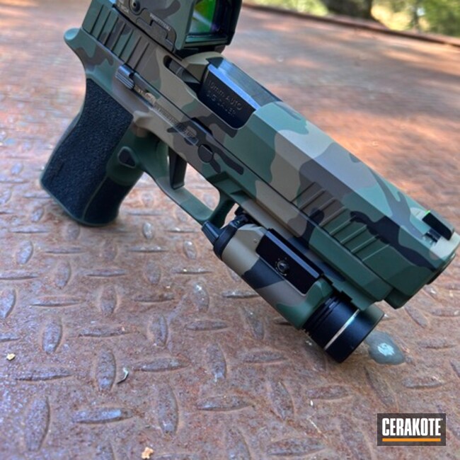 Sig Sauer X10 Woodland Camo