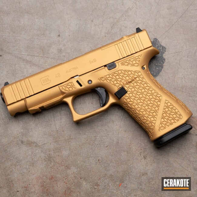 Single Color Gold Glock Gen 5 