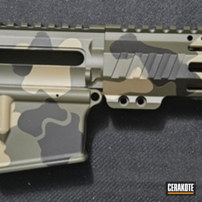 Ar15 Recieverset  Coated With Cerakote