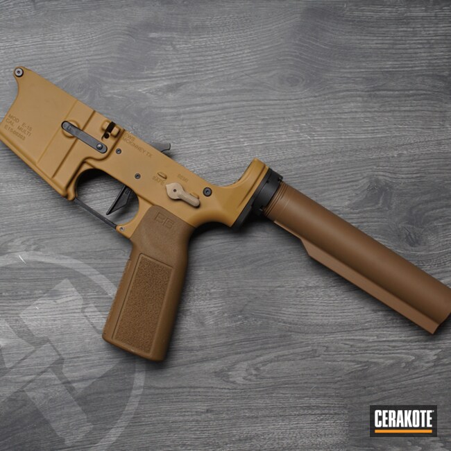 Fde Bcm Coated With Cerakote In H-268 And H-261