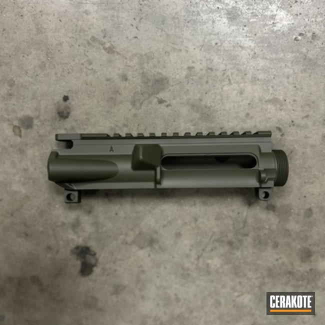 Ar15 Upper In O.d. Green