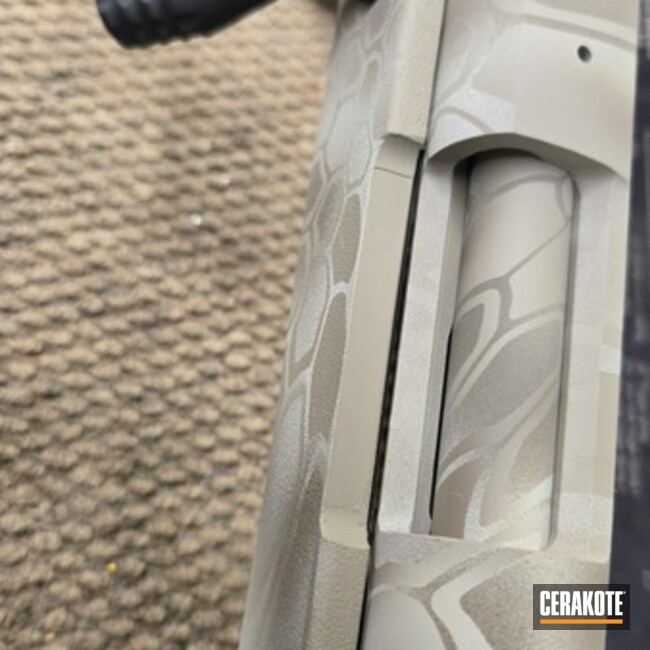 Kryptek Bolt Coated With Cerakote In Desert Sand, Chocolate Brown, Glock® Fde And Magpul® Fde