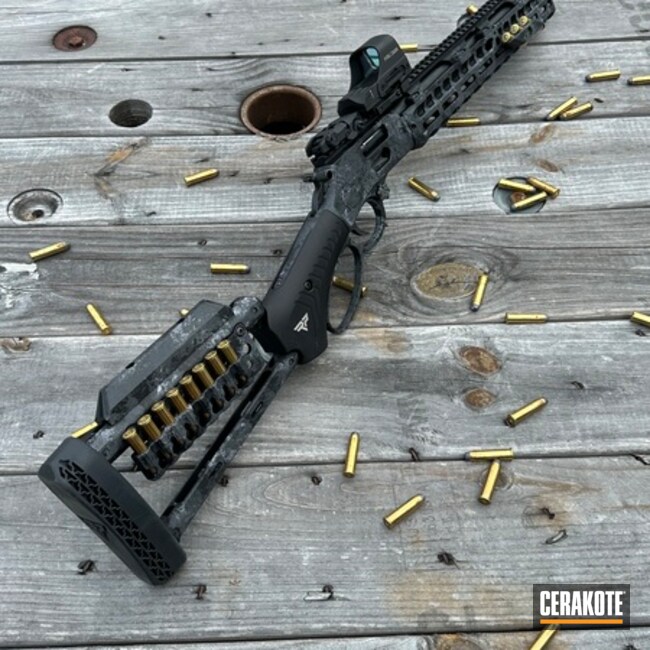 Lever-action Coated With Cerakote