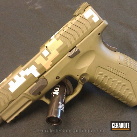 Powder Coating: Desert Sage H-247,Handguns,Springfield Armory,O.D. Green H-236