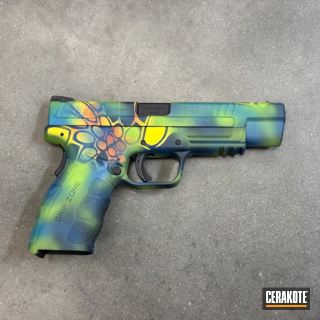 Colorful Kryptek Pistol