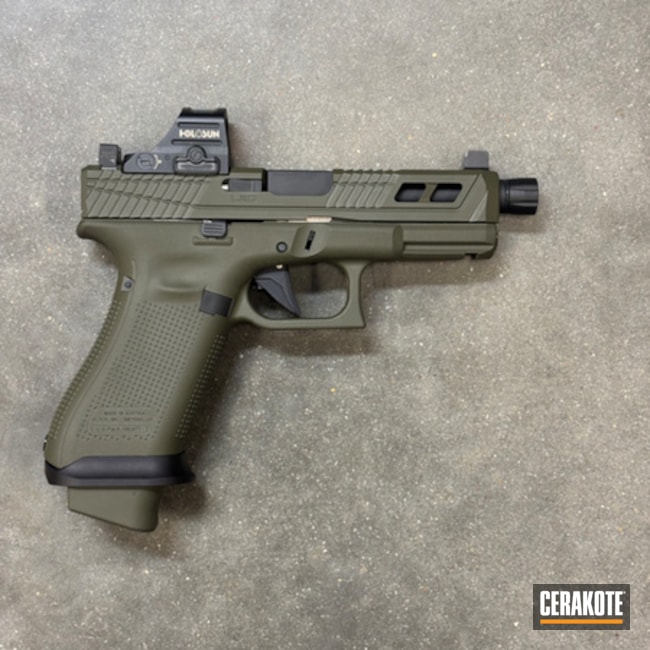 O.d Green Pistol
