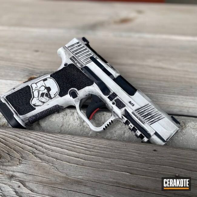 Custom Starwars Stormtrooper Canik With Custom Stippling And Laser Engraved