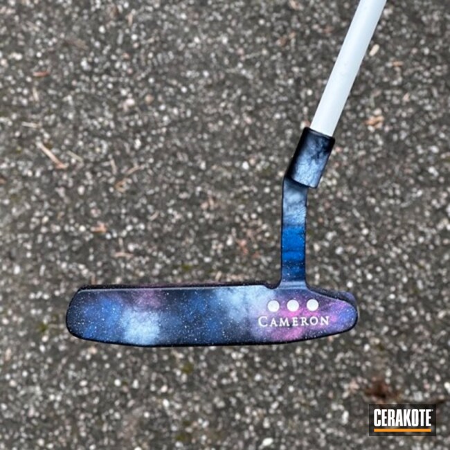 Custom Scotty Cameron Pro Platinium Galaxy Finish