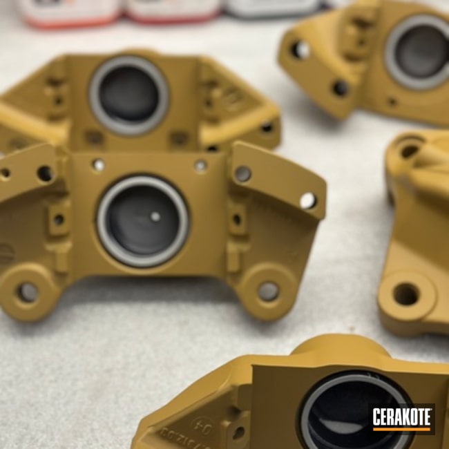 Custom Brembo Brake Caliper Coated With Cerakote