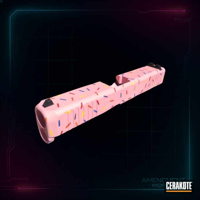 Glock Sprinkles Coated With Cerakote