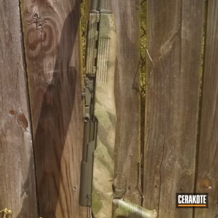 Powder Coating: Mil Spec O.D. Green H-240,Cerakote,Camo,Tactical Rifle,SKS,Rifle,ATACS
