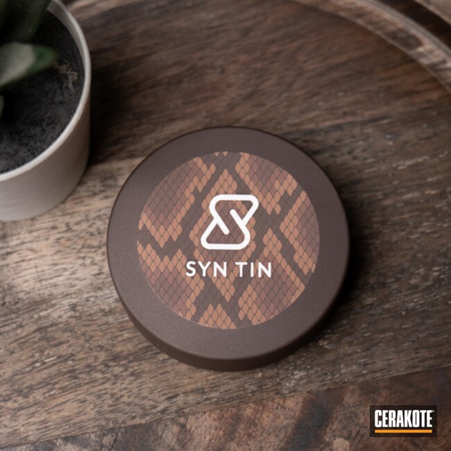 Vortex® Bronze Syntin Zyn Holder Snakeskin