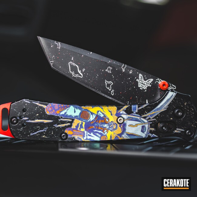"flamed Out" Colorful Filth & Northern Knives Benchmade Project