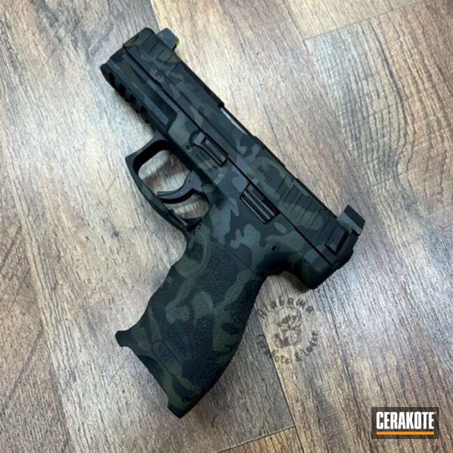 Custom Camo Handgun
