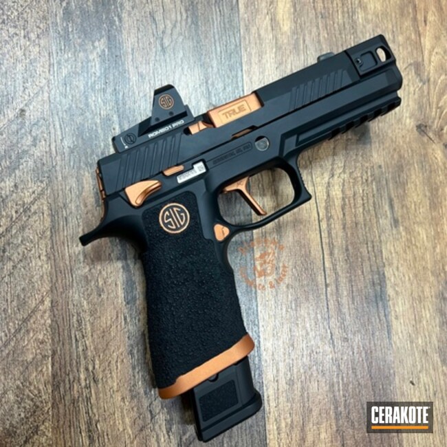 Copper And Black Sig
