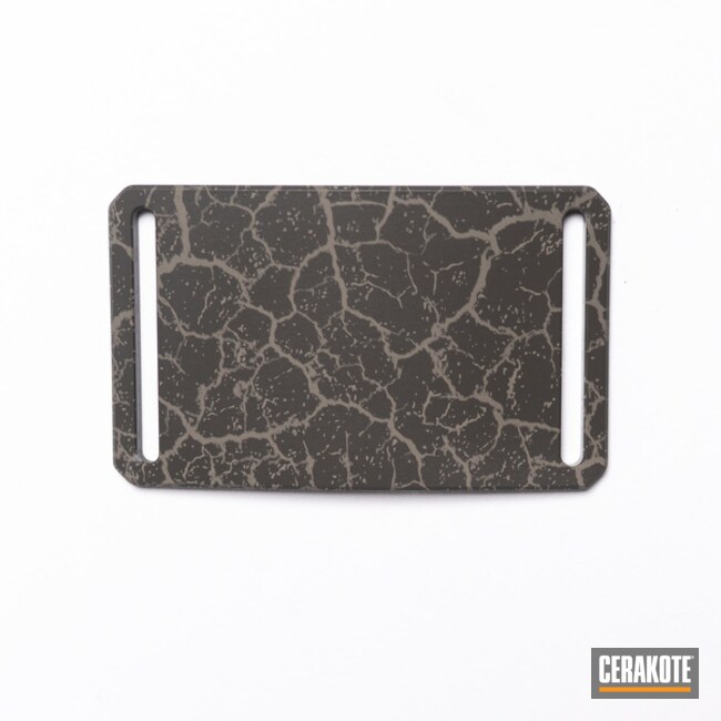 Single Color Finish With Scorched Earth Laser