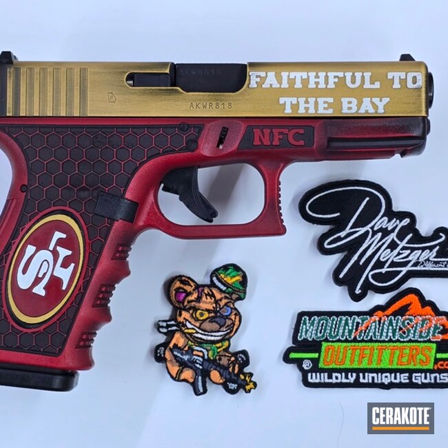 San Francisco 49er's Glock 19 