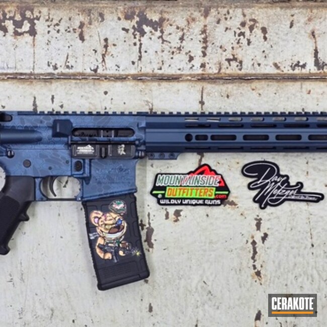 Kryptec Navy Blue Ar-15 