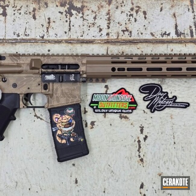Coyote Tan Kryptec Ar-15v