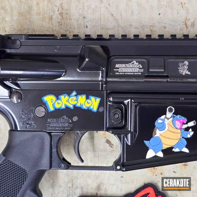 Blastoise Pokemon Ar-15 & Glock 19 Combo 