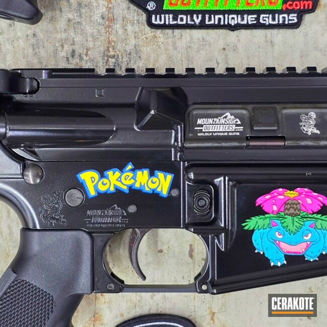 Venusaur Pokemon Ar-15 & Glock 19 Combo