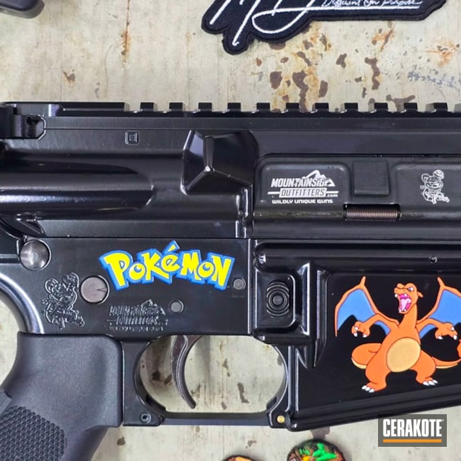 Charizard Pokemon Ar-15 & Glock 19 Combo 