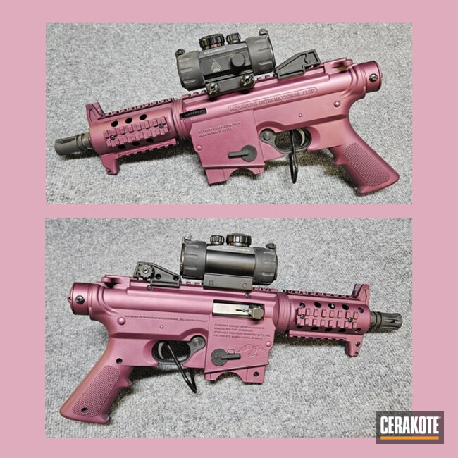 Mossberg 715p Painted In Black Cherry