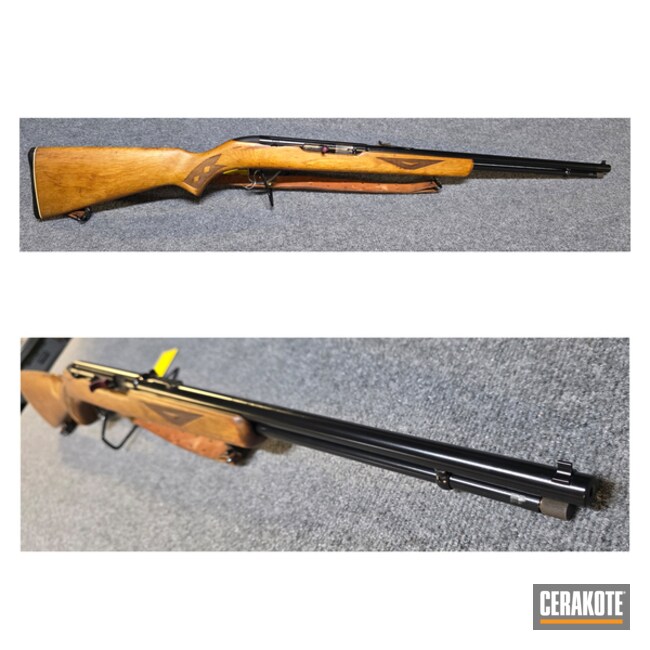 Savage Model 487t Refurbished With Gloss Black H-109