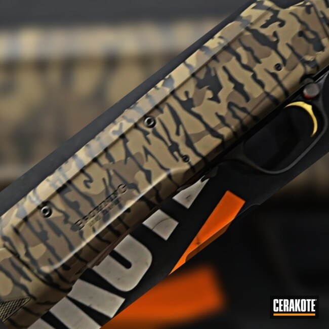 Chocolate Brown, Graphite Black And Magpul® Flat Dark Earth Browning Shotgun