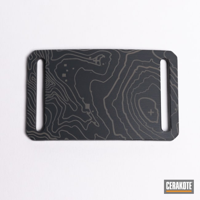 Single Color Finish With Topo Laser