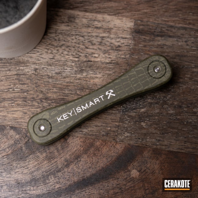 Single Color Finish With Crocodile Skin