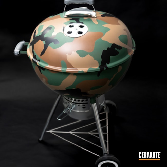 Weber M81 Coated With Cerakote