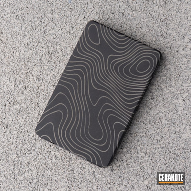 Single Color Finish With Topo Laser