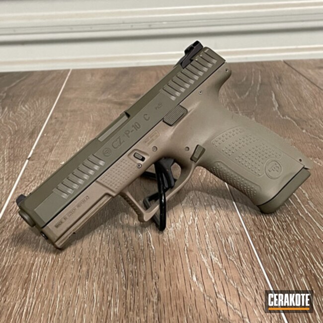 Mil Spec Green Cz Pistol Slide 