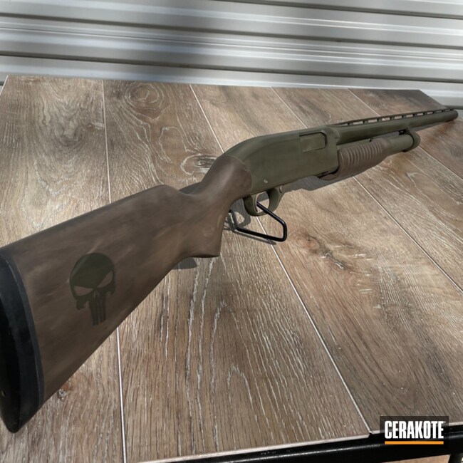 O.d Green Skull Shotgun