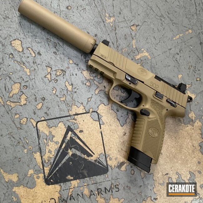 Fn 502 Coated With Cerakote