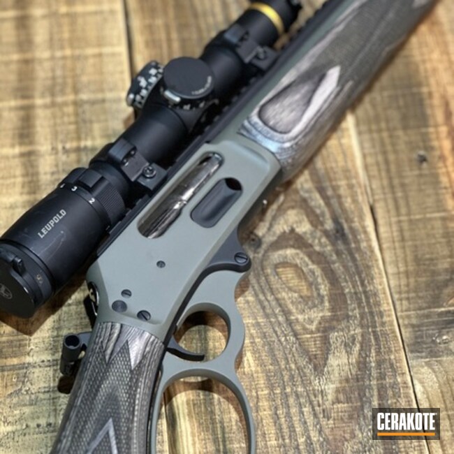 Carbon Black And Shale Lever-action