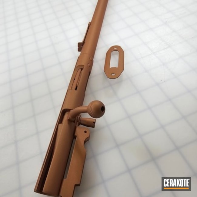 Cerakote Glacier Black Bolt-action