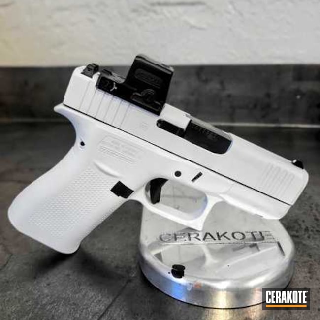 43x 9mm Glock Pistol - Storm Trooper White