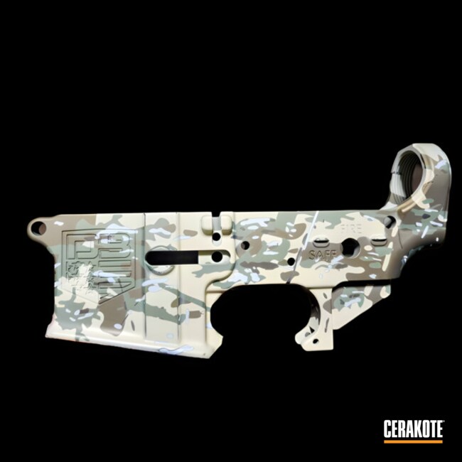 Diamondback Lower Receiver - Desert Camo