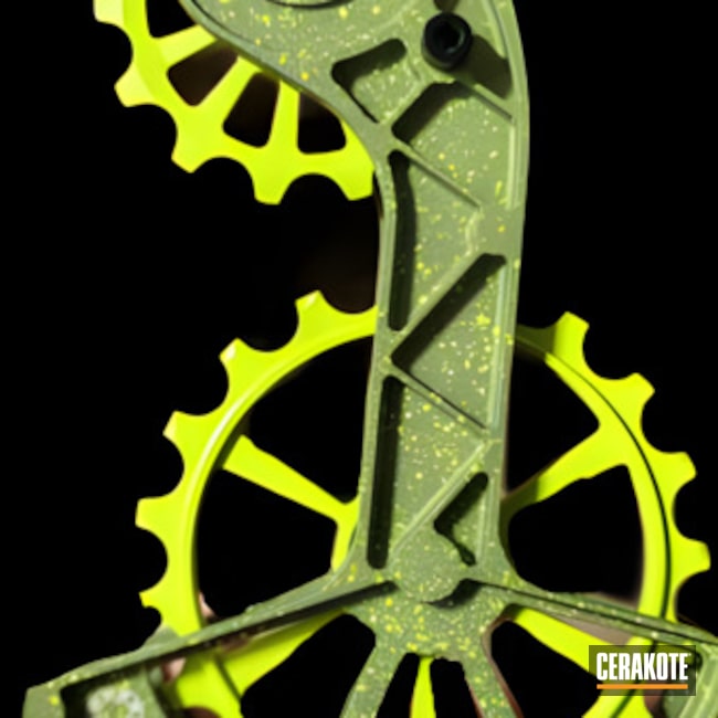 Bicycle Derailleur - Light Splatter 