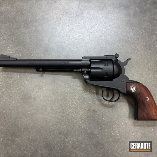 Carbon Black Ruger Blackhawk Revolver