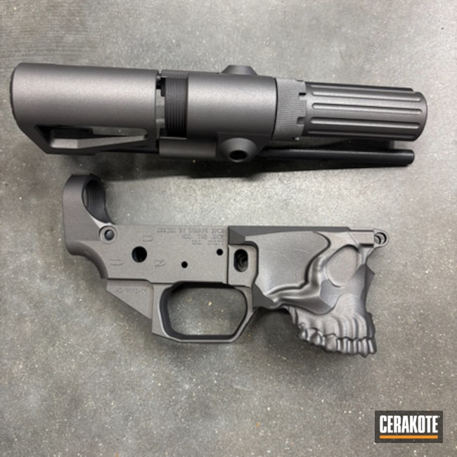 Tungsten Skull Lower Receiver