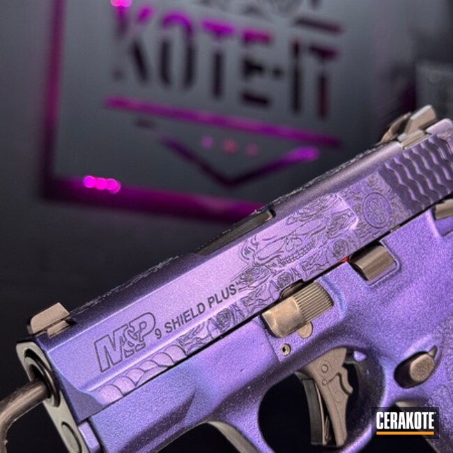 M&p Shield In Mystique 