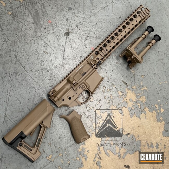 Glonze Ar Coated With Cerakote In Gen Ii Flat Dark Earth