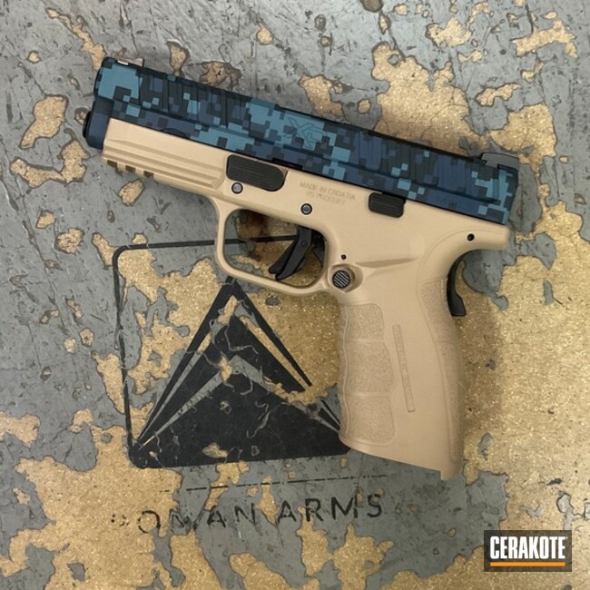 Kel-tec® Navy Blue, Socom Blue , Mcmillan® Tan And Jesse James Civil Defense Blue Xd