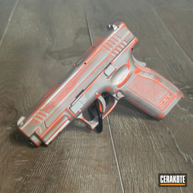 Xdm Coated With Cerakote In H-151 And H-128