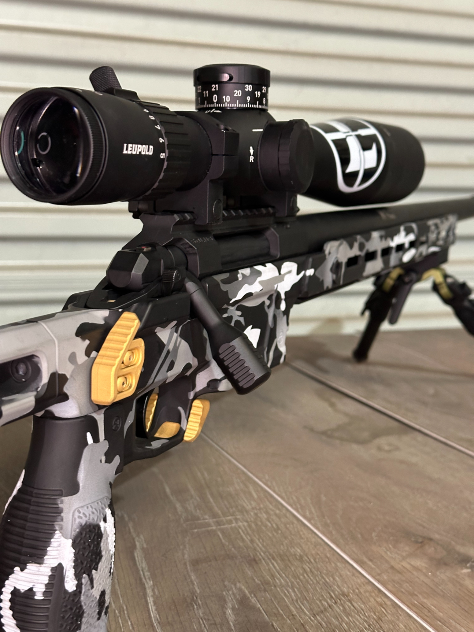 Custom Chassis Bolt Action Rifle Build | Cerakote