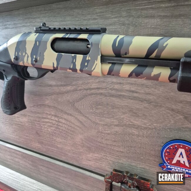 Benelli Sand, Glocl Grey, Bull Shark Grey Tiger Stripe