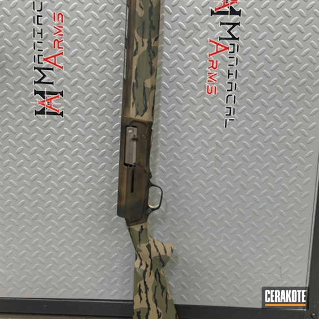 Multi Camo Shotgun 